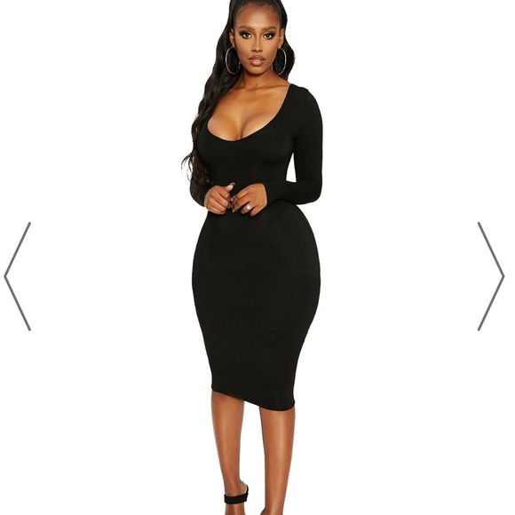 naked wardrobe Dresses & Skirts - NWT NAKED WARDROBE THE NW IN TOO DEEP V
DRESS Size S